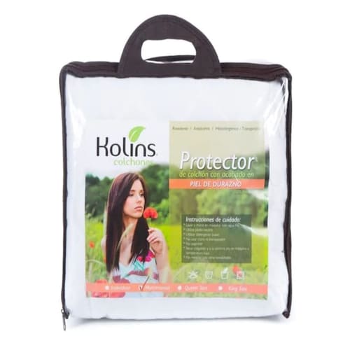 Protector Cubre Colchon Antiacaros Y Bacterias Queen Size