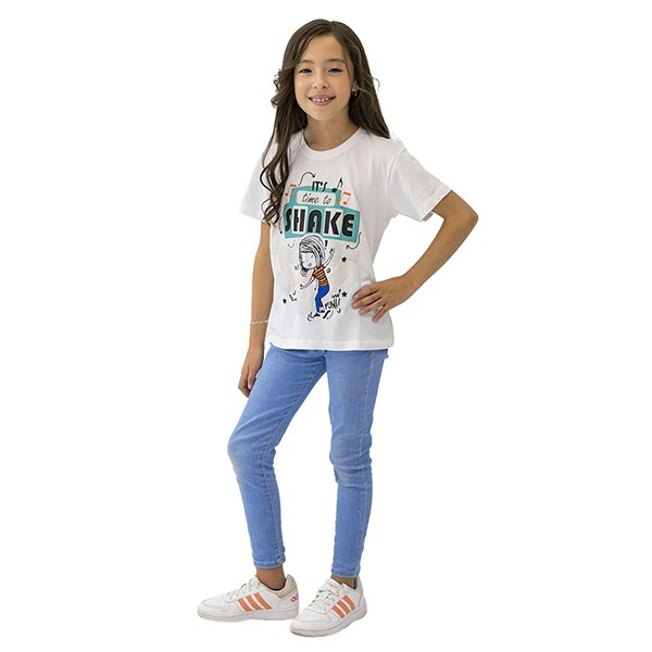 Playera Que Cambia De Color Con El Sol Y Oscuridad Nina Shake Generra 114707