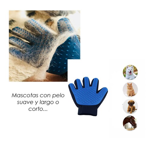 Guante Quita Pelos Cepillo Perro Carda Para Perro Mascota!