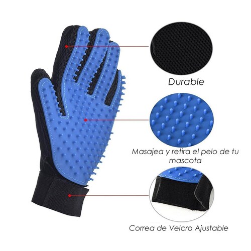 Guante Quita Pelos Cepillo Perro Carda Para Perro Mascota!