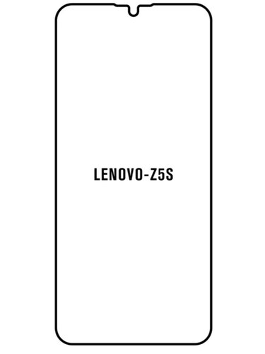 Jeco 99F Kit de Mica Hidrogel AZUL Frontal+Trasera LENOVO Z5S