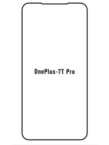 Jeco 99F Kit de Mica Hidrogel AZUL Frontal+Trasera ONEPLUS 7T PRO