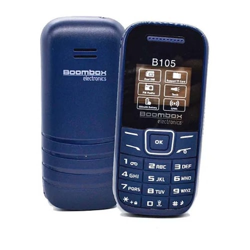 Celular Basico Boombox B105 Dual Sim Radio Fm Linterna Mp3
