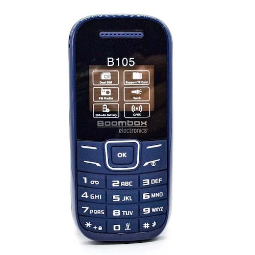 Celular Basico Boombox B105 Dual Sim Radio Fm Linterna Mp3