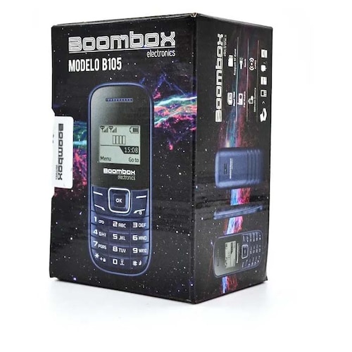 Celular Basico Boombox B105 Dual Sim Radio Fm Linterna Mp3