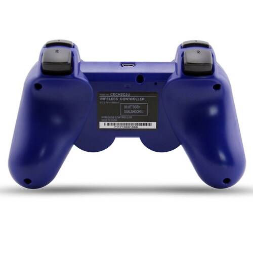 Control Genérico Compatible Con Ps3 Color Azul Inalámbrico.