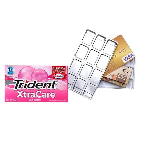 Chicles De Seguridad Para Esconder Las Tarjetas De Credito