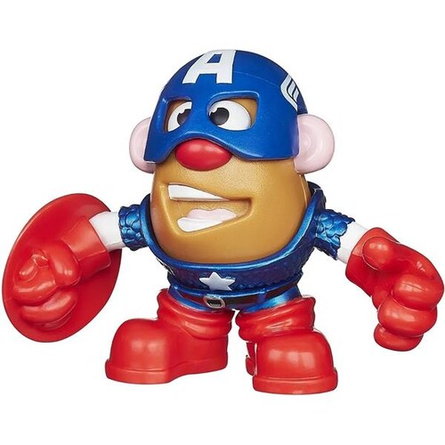 Cara De Papa Héroes Marvel Playskool Capitán América