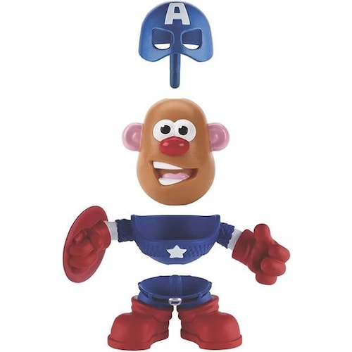 Cara De Papa Héroes Marvel Playskool Capitán América