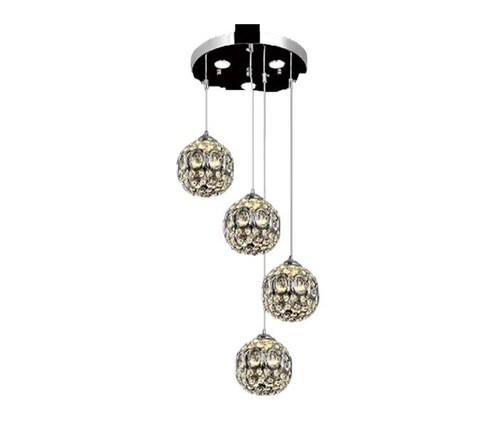 Lampara Colgante Greta 4 Luces T10-4CH La Luz de Victoria