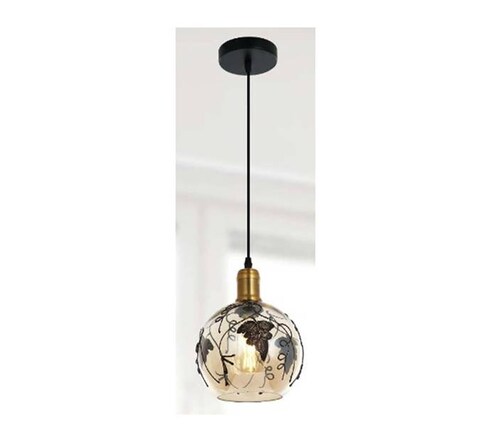 Lampara Colgante Cherry 1 Luz T24-1 La Luz de Victoria