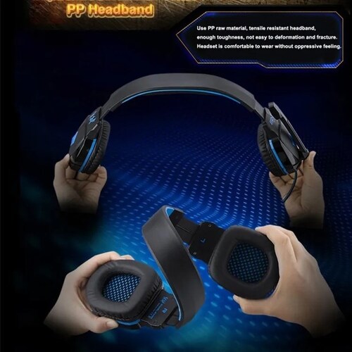 Audífonos Gamer G4000 Para Laptop LED