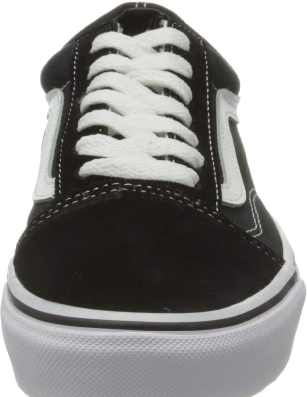 Tenis vans discount blanco y negro