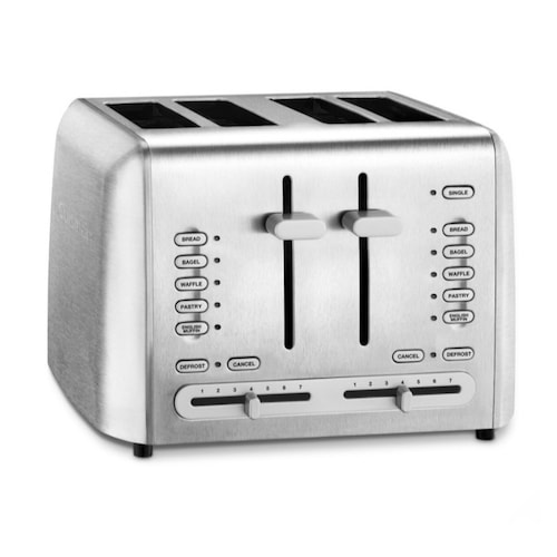 Tostador 4 rebanadas Cuisinart Acero inoxidable RBT-1300PCESP