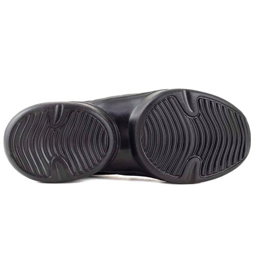 TENIS URBANOS CON PLATAFORMA DE DAMA SHADOW 1096 NEGRO NEGRO LIGEROS