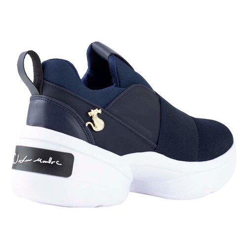 TENIS URBANOS CON PLATAFORMA PARA DAMA SHADOW 1096 MARINO COMODOS