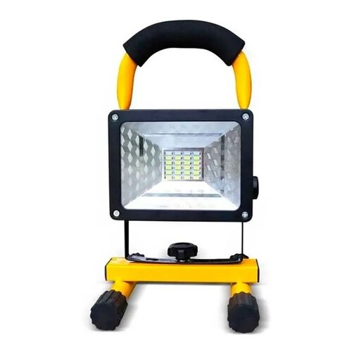 Reflector Lampara 20 Leds Portátil 30w Recargable + Torreta