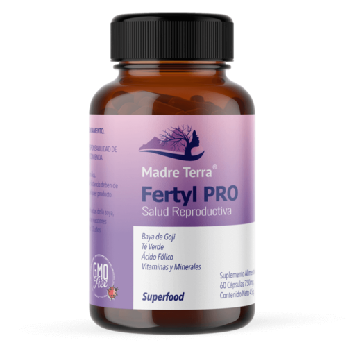 Fertyl Pro 120 Cápsulas Tratamiento Fertilidad Infertilidad