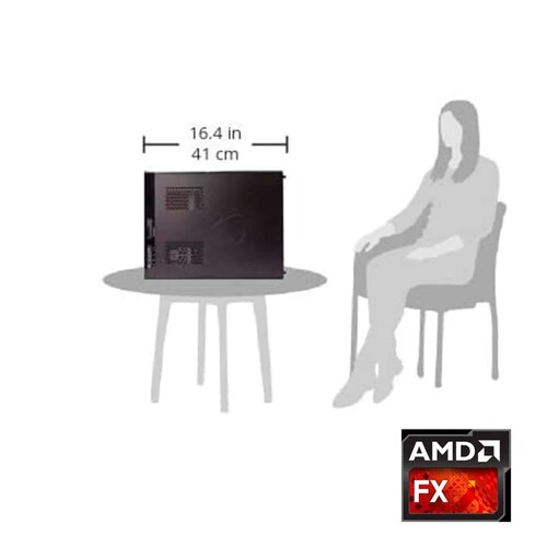 Pc Gamer Amd Fx Hdd 1tb Ssd 240gb Ram 8gb + Wifi