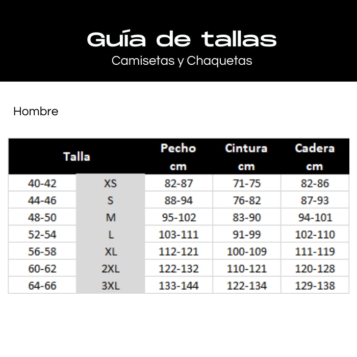 Adidas mexico guia de tallas hotsell