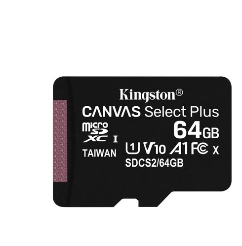 10 MICRO SD Kingston Technology MEMKGN1890 64GB Negro MEMORIA SDCS2/64GB CEL NEGRO TARJETA PC CAMA