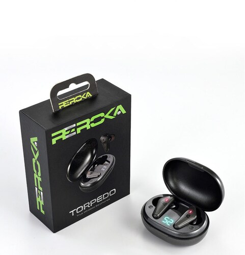 Audífonos REROKA TORPEDO bluetooth 5.0 Sonido 3D Blanco