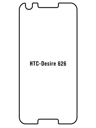Jeco 99F Kit de Mica Hidrogel AZUL Frontal+Trasera HTC DESIRE 626
