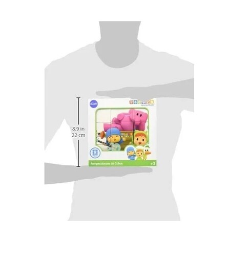 Rompe Cabezas Pocoyo De Cubos 9 Pz