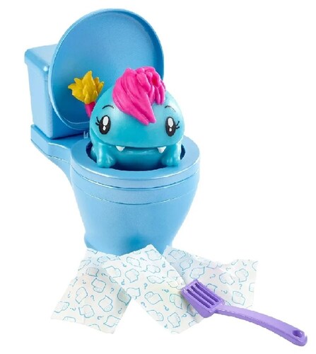 Pooparoos Baño Surpriseroos Rosa Mattel