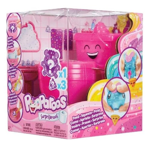 Pooparoos Baño Surpriseroos Rosa Mattel