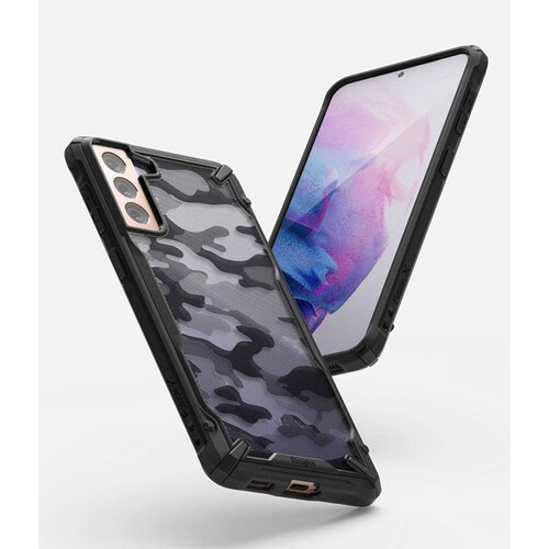 Funda Para Galaxy S21 Plus Fusion X Ringke Grado Militar Camo