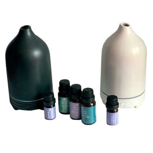 Difusor Eléctrico 2pzas Essenza Incluye 3 Aceites Esenciales