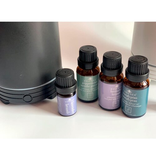 Difusor Eléctrico 2pzas Essenza Incluye 3 Aceites Esenciales