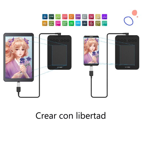 Tableta Grafica Digitalizadora Xp-Pen Deco Mini 4