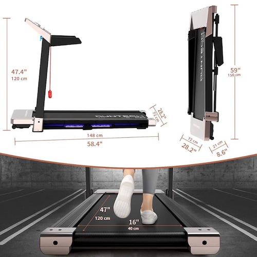 Caminadora Eléctrica Plegable 2.5 Hp Compacta 12km/hr 120kg