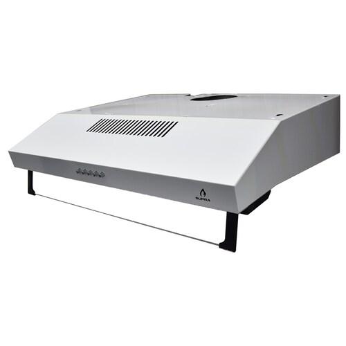 Campana  extractora para cocina de 60cm SUPRA NUBE B-60 de acero inoxidable color blanco