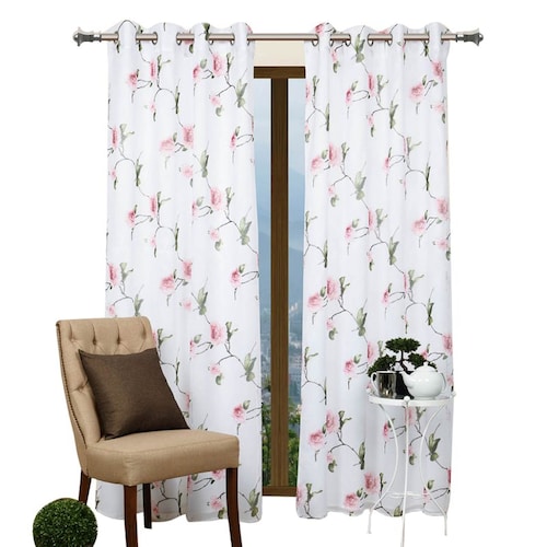 Juego de Cortina Anna Rosa  2.80 x 2.25 m. 