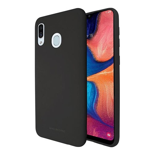 Funda Molan Cano Para Huawei P20 Lite Silicon Suave Color Negro