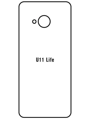 Jeco 99F Kit de Mica Hidrogel AZUL Frontal+Trasera HTC U11 LIFE
