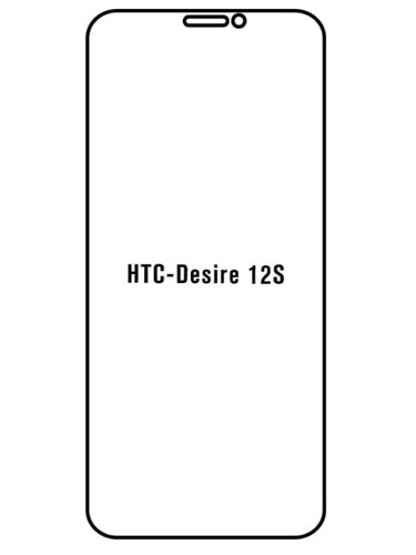 Jeco 99F Kit de Mica Hidrogel AZUL Frontal+Trasera HTC DESIRE 12S