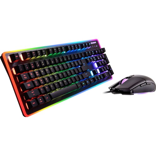 Kit Gamer Teclado Mouse COUGAR DEATHFIRE EX RGB 37DF2XNMB.0009 