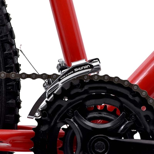 Bicicleta Veloci Deus Rodada 26 Rojo