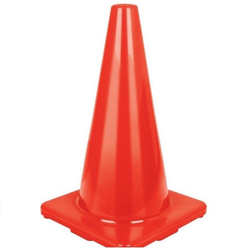 Cono De Precaucion seguridad Naranja 45 Cm Truper protección vial 