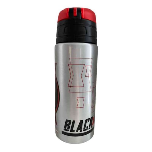 Viuda Negra Black Widow Botella De Aluminio 600ml Avengers