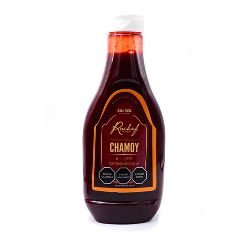 Salsa chamoy Rochef gourmet 350 ml 12 piezas