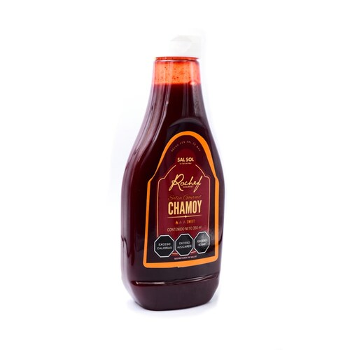 Salsa chamoy Rochef gourmet 350 ml 12 piezas