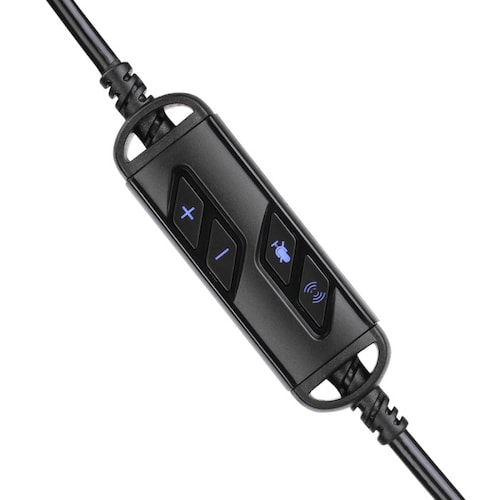 Diadema Gamer Marvo Hg9018 Sonido 7.1 Usb 2.4m Micrófono Luz