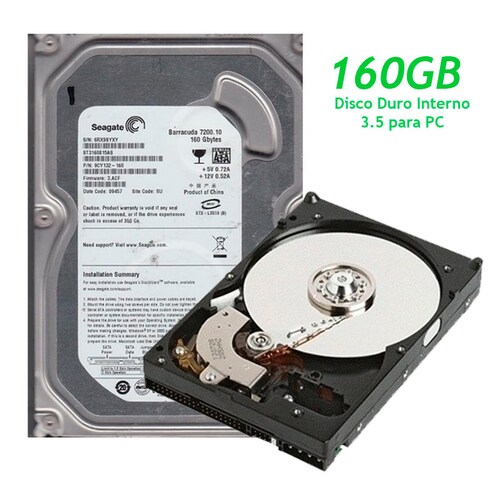 Disco Duro 160GB 3.5 Para Pc