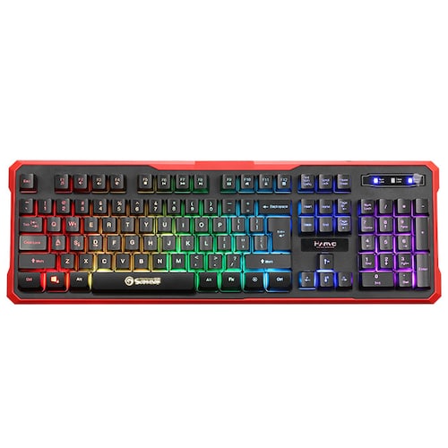 Teclado Gamer Marvo K629G Membrana Retroiluminado USB