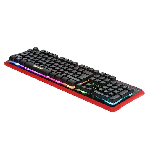 Teclado Gamer Marvo K629G Membrana Retroiluminado USB